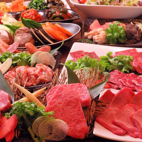 [我們有許多您不能在其他餐廳吃到的稀有部位☆]請享受肉的原始風味。