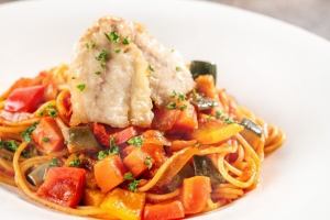 [June Limited] Sautéed sea bream and seafood, Yawatahama-style champon noodles