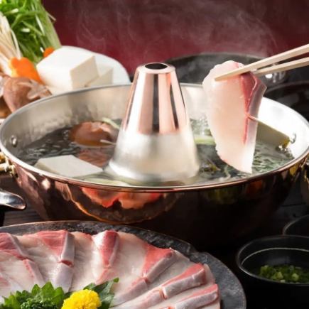 【大満足】和牛ステーキ,刺身盛り,選べる厳選鍋など全9品『幸コース』3時間飲み放題付き4500円