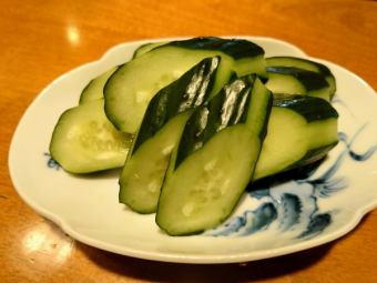 cucumber pickled in rice bran