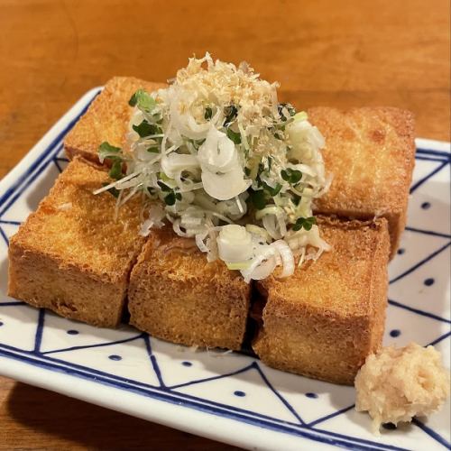 Deep-fried deep-fried tofu