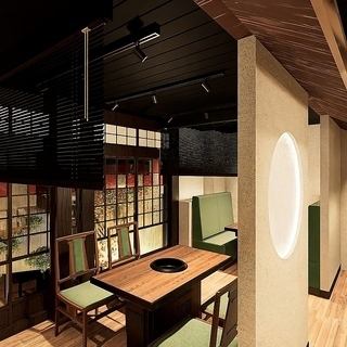温かみのある和の造り。ゆっくりお食事をお楽しみください♪