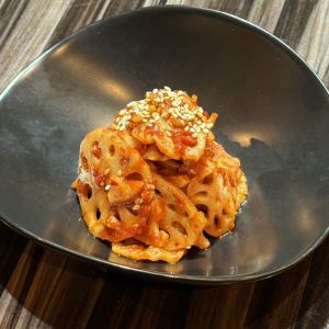 蓮根のキムチ