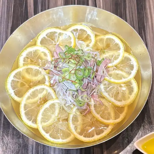 牛タン檸檬冷麺