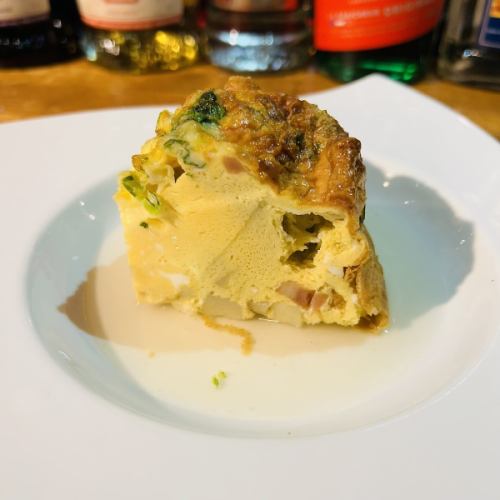 White Dashi Spanish Omelette