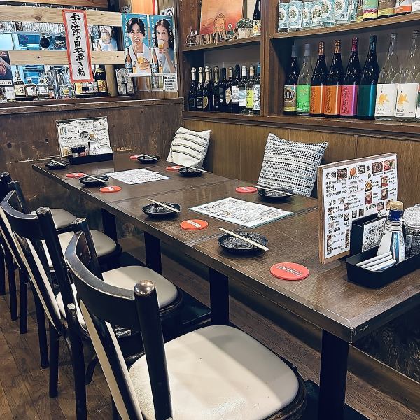 間接照明が温かく、オシャレな雰囲気の店内は女子会やデート、記念日に大人気！サプライズ等も事前にご連絡頂ければできる限り協力いたします◎週末はご予約や電話確認してからのご来店がおすすめ。平日は比較的ゆったりとお過ごしになれます♪【赤羽／肉／飲み放題／貸切／テラス／女子会／記念日】