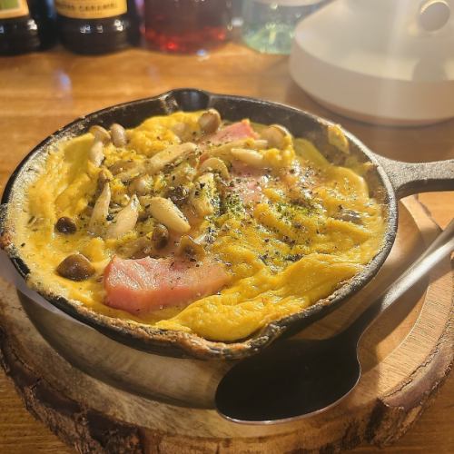 鉄板オムレツ