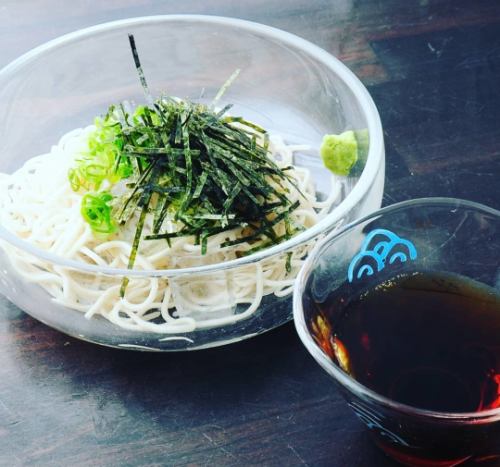 Hiroshima gourmet chilled white soba