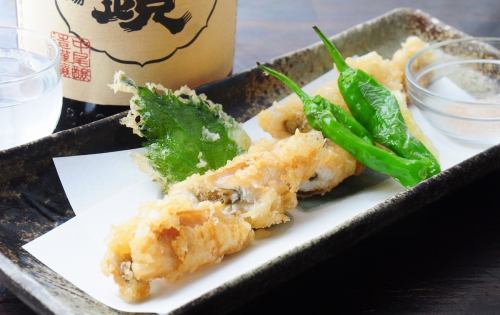 Seto Inland Sea Conger eel tempura