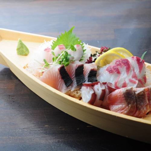 Outstanding seafood with fresh fish from the Seto Inland Sea and freshness