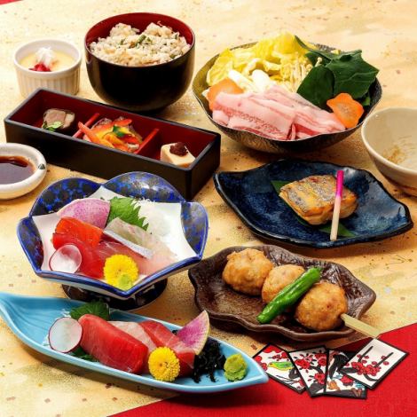 名古屋駅近くで新鮮な魚介類を堪能。【90分飲放題付】6,500円まぐろと旬菜+まぐろ食べ比べコース