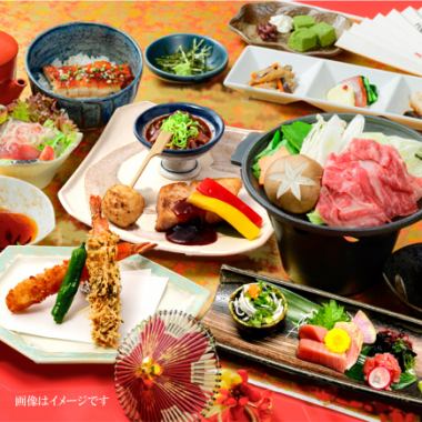 接待【個室確約】飲放付本まぐろと名古屋飯極上プレミアムコース10,000円(税込)20名様迄個別提供