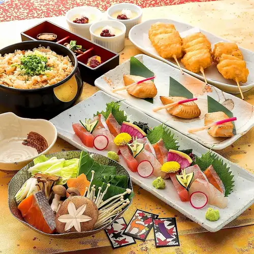 飲み放題付コース5500円～