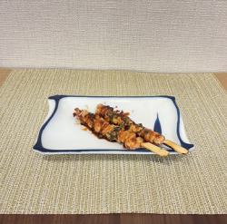 せせり　大葉串焼き