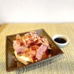 みょうが＆花かつお豆冨