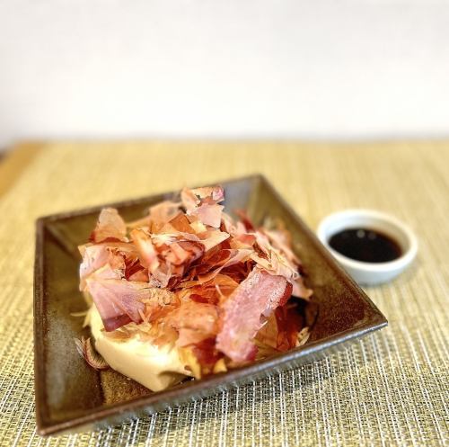 みょうが&花かつお豆冨