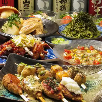 【兩種雞肉丸任你選！ 】◆◇Nikka套餐◇◆ 2小時→2.5小時暢飲（含生啤酒）：4,400日圓（含稅）