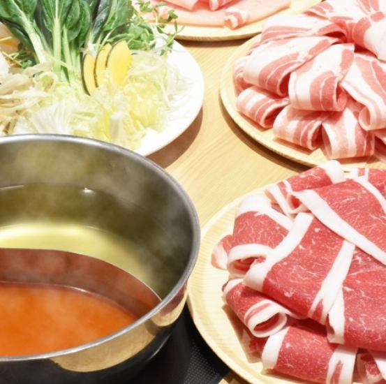 All-you-can-eat shabu-shabu with outstanding cost performance ◎ Infectious disease countermeasures are perfect!