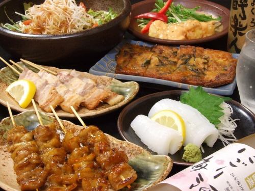 All-you-can-eat Japanese and Western menu