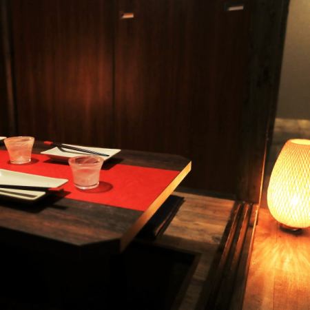 It boasts a calm atmosphere that can be used for important banquets.We will respond according to the number of people you want! Because it is a completely private room, you can enjoy a relaxing night with a relaxing kotatsu seat! Seats are prepared for 2 to 100 people.