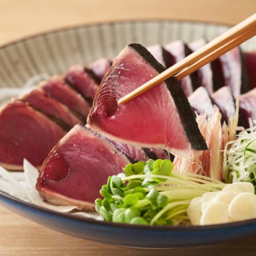 高知名物！鰹の土佐造り風