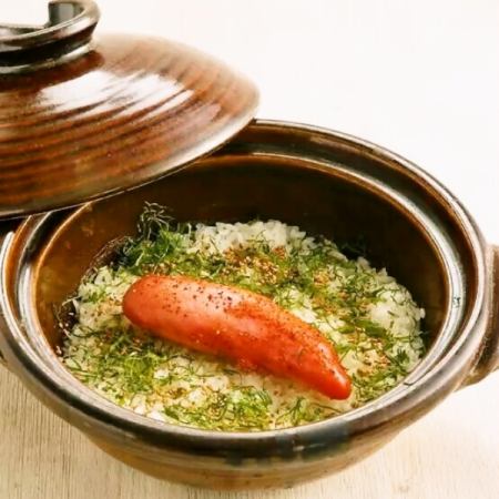 博多名物！明太子の土鍋ご飯