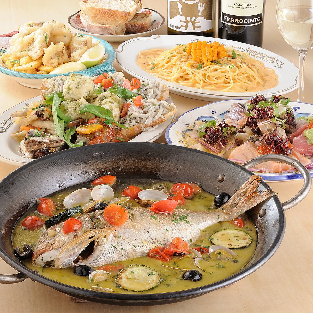 「魚屋のトラットリア」の名に恥じない品揃え♪