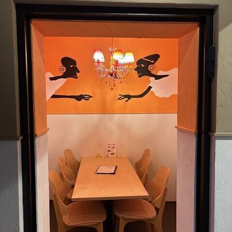 プライベート感満載の個室