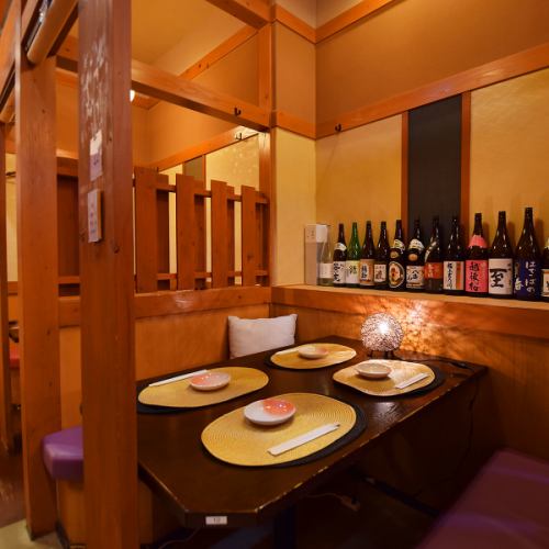Many private rooms available. We also have sunken kotatsu private rooms. Available for 2 or more people.