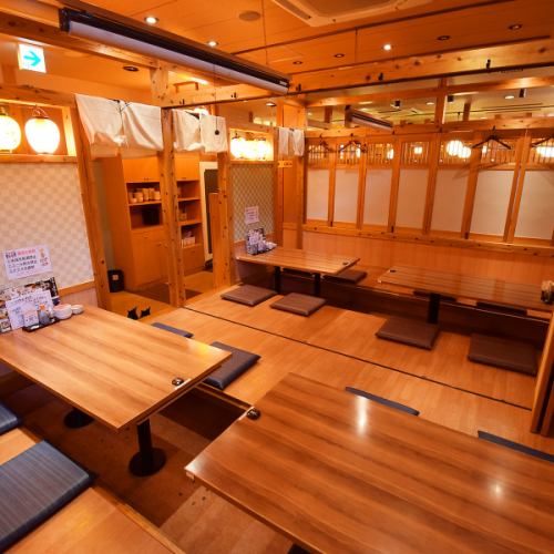 【最多可容納70人的私人宴會廳】位於距離新潟站南口1分鐘路程的大樓1樓！