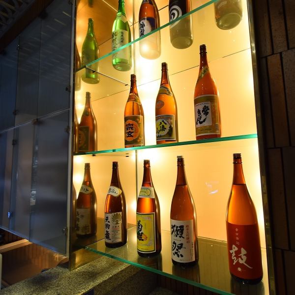 We have collected famous sake carefully selected from a wide variety of sake breweries!Enjoy it with your meal◎