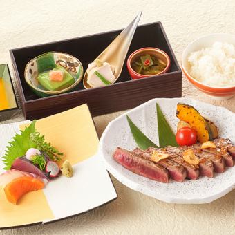 «推薦活動和傳統»和牛牛排晚餐<所有6項>包括飲料全包5300日元
