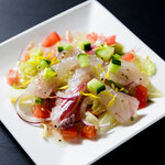 sea bream carpaccio