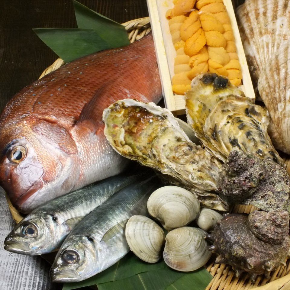 Extremely popular with customers ☆ Various fresh seafood that Yoshimaru is proud of ♪