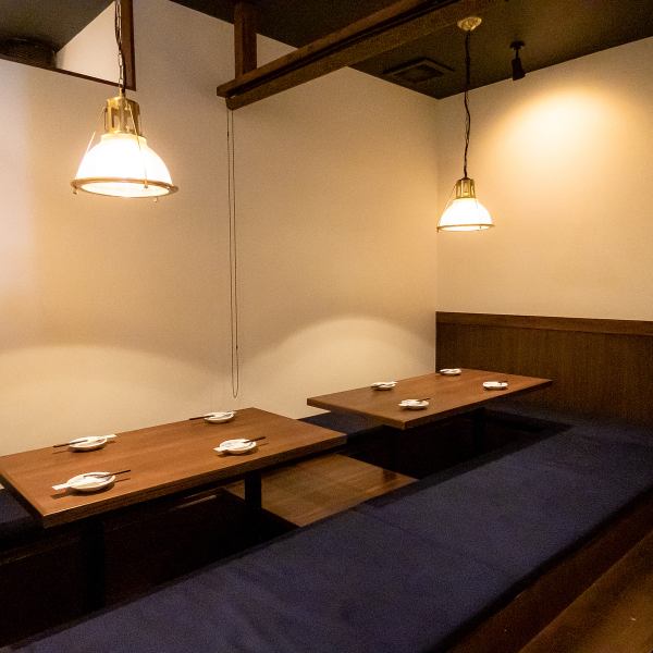 [Semi-private room seating] The semi-private room with a table that can seat 12 people is ideal for important occasions such as entertainment and dinner parties.This is a space where you can enjoy your meal without worrying about your surroundings.For a banquet ◎