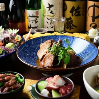 8/9/10月限定 飲み放題150分付（金、土、祝前日は2H)知多豚ソテー、焼きとん等 6,500円⇒6,000円
