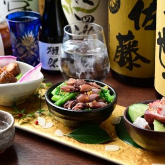 [150 minutes of all-you-can-drink included! Only available from Sunday to Thursday] Great value weekday course!! 4,500 yen ⇒ 4,000 yen course