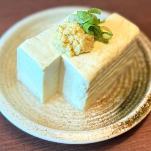 Shibata Shoten's cold tofu from Obara, Toyota City