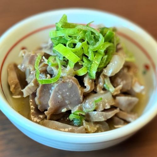 Gizzard dressed with yuzu pepper
