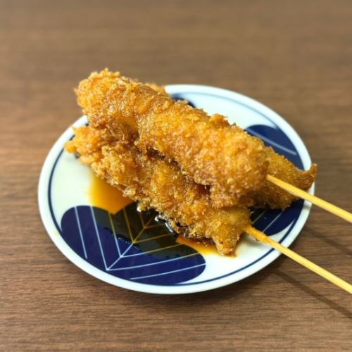 [Specialty] Kushikatsu (deep-fried skewers) with sauce