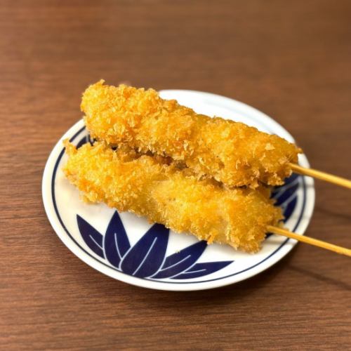 [Specialty] Kushikatsu (deep-fried skewers) with sauce