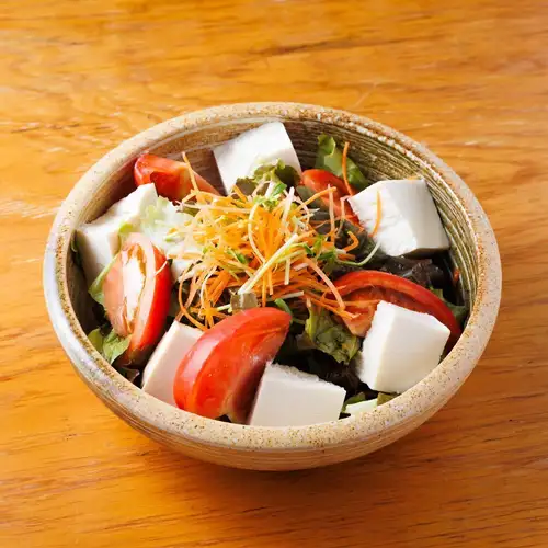 Tofu salad from Shibata Shoten in Obara, Toyota City