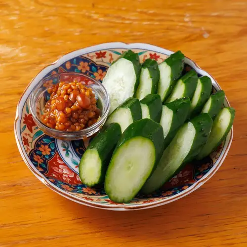 Cucumber and moromi miso