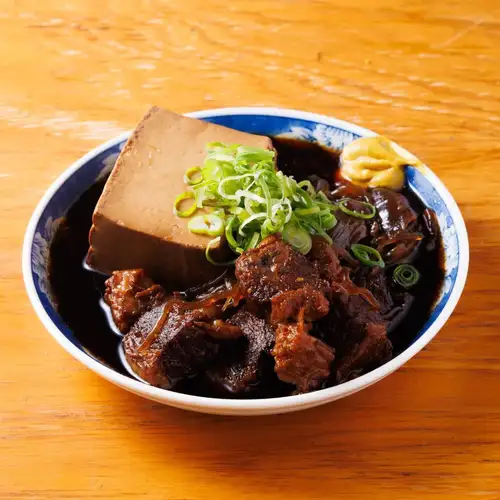 Sukiyaki-style meat and tofu
