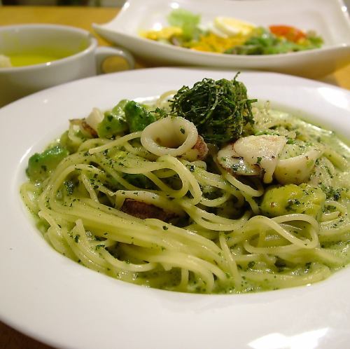 I'm happy! Enjoy lunch with weekly pasta ♪