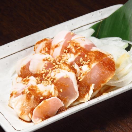 大理石紋魚片（姜醬油、梅肉、柚子辣椒）