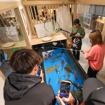 ☆子供も大人も楽しい☆ 釣った魚を食べられる体験型うおぷく釣りコース4000円(税込)
