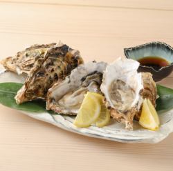 生牡蠣 お得な4つ盛り