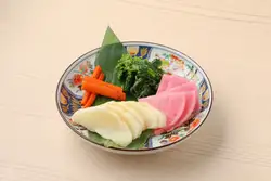 老舗漬進の漬物盛り