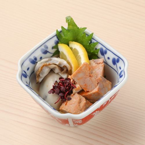 痛風ポン酢 ~生牡蠣・あん肝~
